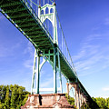 St Johns Bridge in Portland